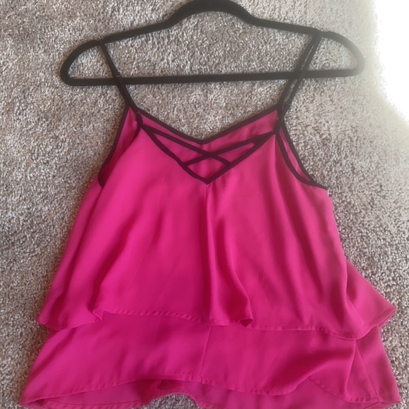 Pink/fuchsia tank top - Picture 3 of 3